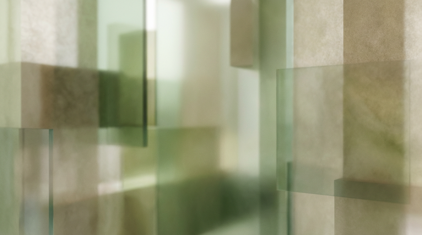 Abstract architectural composition